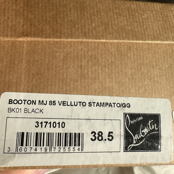 Christian Louboutin Black Heels with Embellishment - Picture 10 of 10